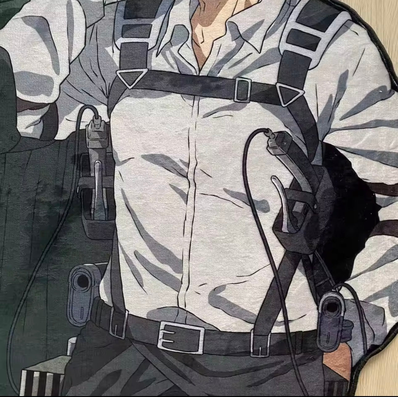 Levi Ackerman Attack on Titan Anime Rug Door Mat