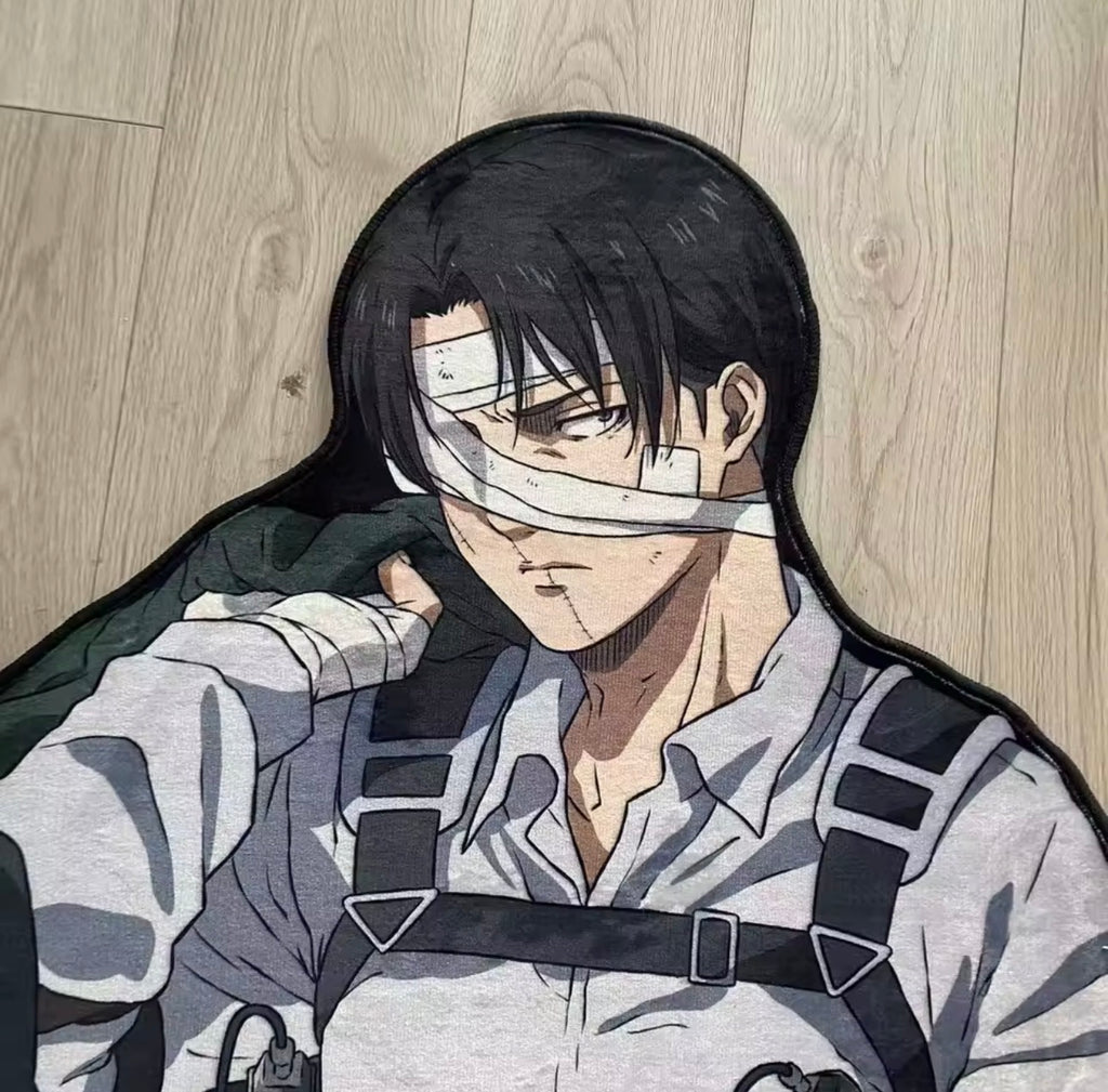 Levi Ackerman Attack on Titan Anime Rug Door Mat