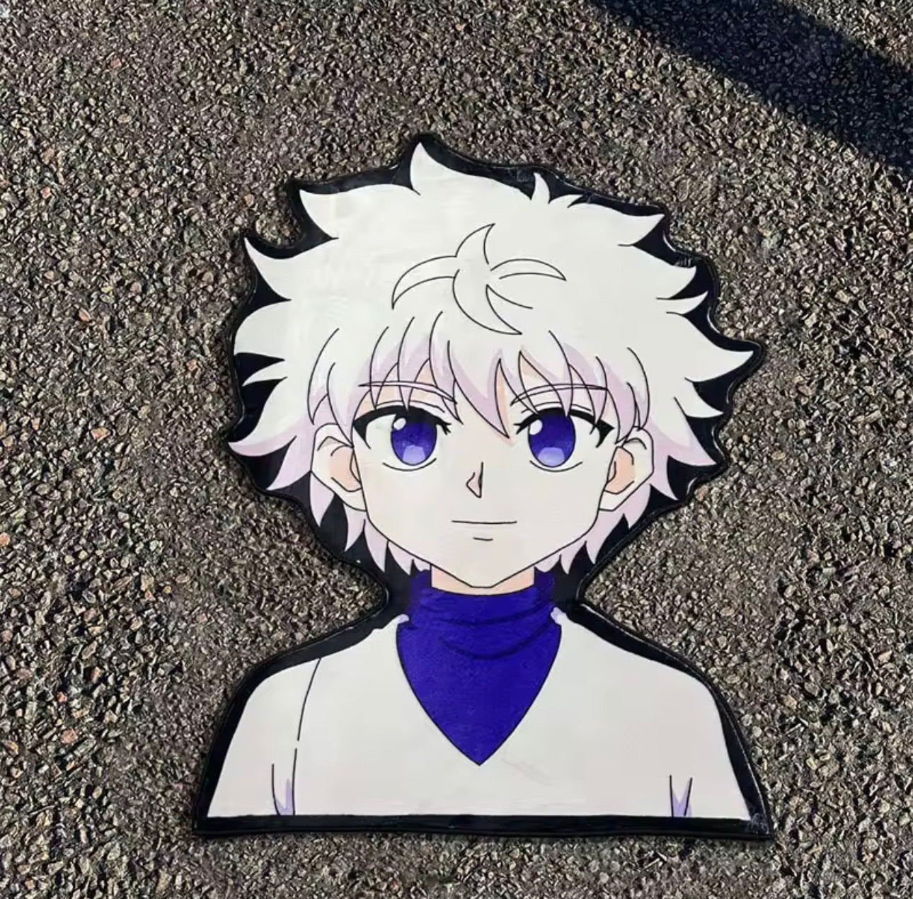 Killua Zoldyck Anime Hunter x Hunter Door Mat Rug