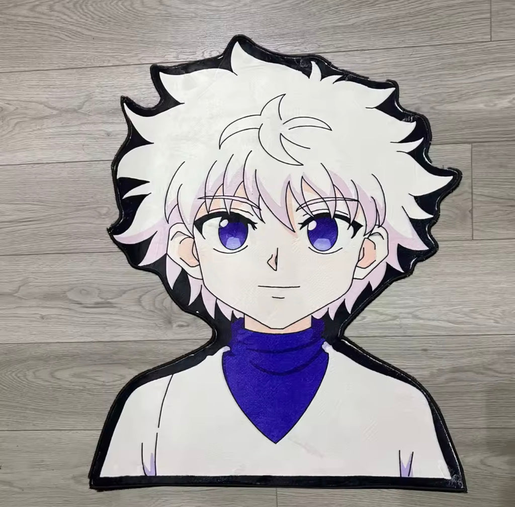 Killua Zoldyck Anime Hunter x Hunter Door Mat Rug